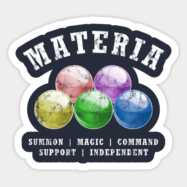 Final Fantasy VII Materia Sticker by StebopDesigns